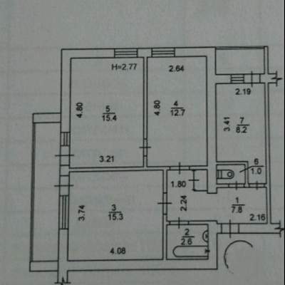 Buy apartment - Kyiv, Omelyanovycha-Pavlenka (Suvorova) street3, Pecherskyi r-n (city ​​center). Sale of real estate - Pecherskyi area, secondary market and new building cheap, price up to 145000$, announcement no.1956897 фото 26