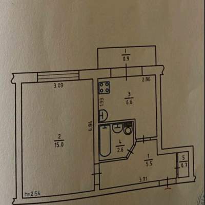 Buy apartment - Kyiv, Florentsii street12б, Livoberezhnyi masyv. Sale of real estate - Dniprovskyi area, secondary market and new building cheap, price up to 55000$, announcement no.2003398 фото 16